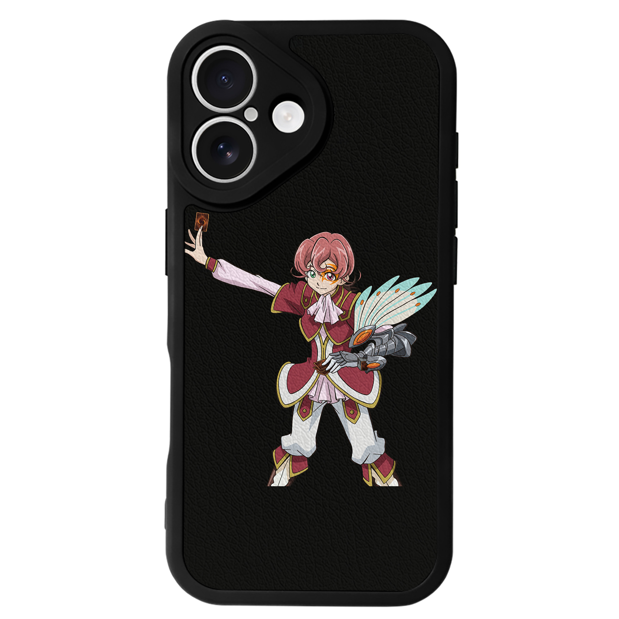 遊☆戯☆王 Yu-Gi-Oh! 【iPhone 16シリーズ対応】シリコンスマホケース（レザー調） 材質：シリコン